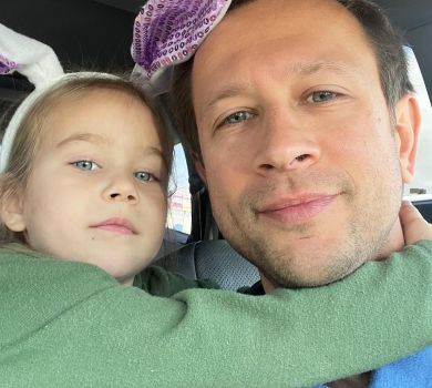 Ступка показав розваги з дочкою у Лос-Анджелесі. ФОТО