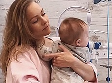 Шоптенко привітала сина з половинкою дня народження. ФОТО 