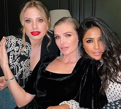 Дімопулос, Бейліна і Терехова влаштували собі передноворічний дівич-вечір