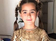 7-річна донька Лорак привітала її віршиком. Мімімі-ВІДЕО