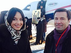 Коновалюк з дружиною помолився за Україну. ФОТО