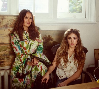 Особливий момент: Сальма Хаєк із донькою попозували для Vogue Mexico