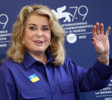 Деньов підтримала Україну на кінофестивалі у Венеції
