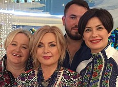 Перша леді, Ющенко та Зібров привітали Білозір із ювілеєм. ФОТО 