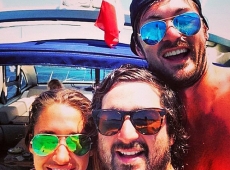 Мілевський гульнув на Сардинії та показав маму