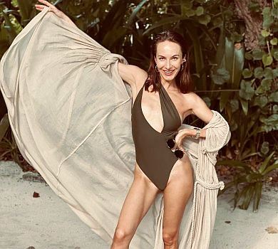 Дружина Остапчука у купальнику побоялася здійснити свою мрію