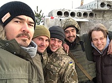 ТНМК та Жадан відвідали бійців на Луганщині. ФОТО