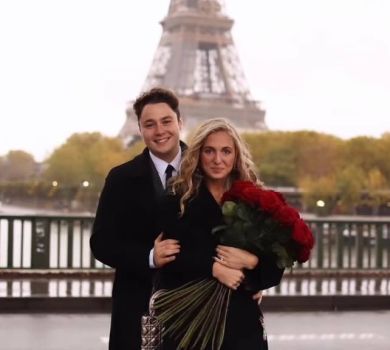 Підсанкційний син Фрідмана заручився у Парижі на тлі Ейфелевої вежі. ФОТО