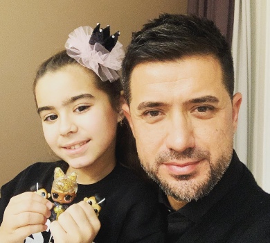 Моя безкінечна любов: ексчоловік Лорак привітав дочку з 11-річчям кумедним ВІДЕО