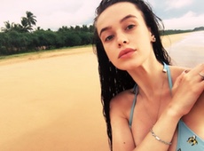 Яремчук без бойової розфарбовки поїхала до слонів і рептилій. ФОТО