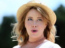 Кравець із Кварталу 95 показала свої творіння на вагітній собі. ФОТО