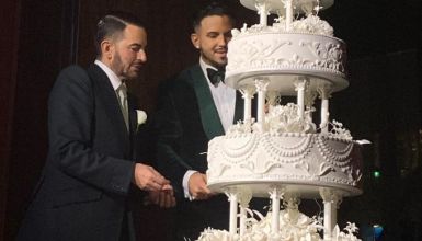 Сестри Хадід, Кемпбелл і Мосс гульнули на весіллі Марка Джейкобса з його коханим пінгвіном