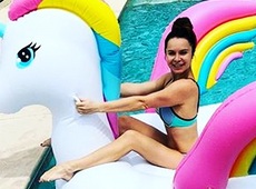 Подкопаєва у Маямі тішиться відпочинком із коханим та дітьми