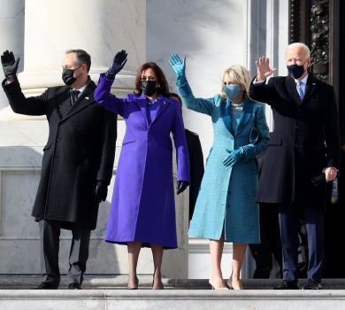 Інавгурація 46-го президента США: тотал-луки Джилл Байден та Камали Гарріс. ФОТО 