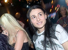 Черновецька з очима на грудях потусила з моделями