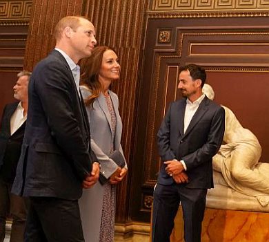 У принца Вільяма і Кейт Міддлтон з'явився перший офіційний портрет. ФОТО 