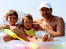 Нагорний у Євпаторії привчає дітей до режиму та спорту 