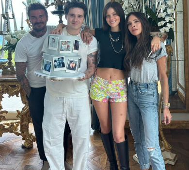 Ворожнеча в минулому? Бекхеми на Великдень відзначили річницю шлюбу сина з Ніколою Пельтц