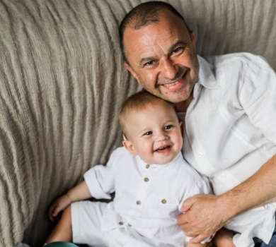 Богом посланий янгол: Павлік із дружиною зворушливо привітали сина з 1-річчям. ФОТО 