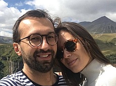 Лещенко розповів про свій медовий місяць у Грузії. ФОТО