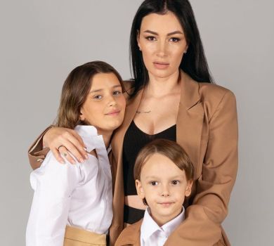 Приходько вперше показала обличчя 8-місячного синочка 