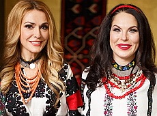 Литовченко вдягнула Сумську та Козловського у старовинні вишиванки