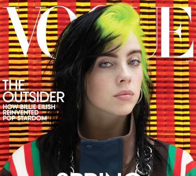 18-річна Біллі Айліш з'явилася в весняному Vogue: Я співала завжди. Це як носити спіднє