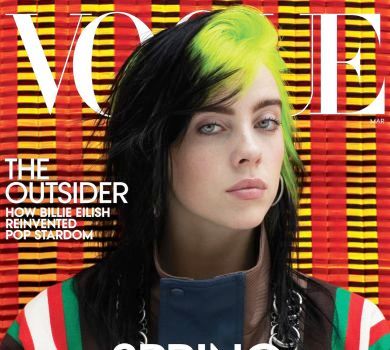 18-річна Біллі Айліш з'явилася в весняному Vogue: Я співала завжди. Це як носити спіднє