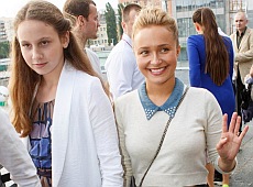 Хейден Пенетьєрі завітала на відкриття музею Кличків в Києві. ФОТО