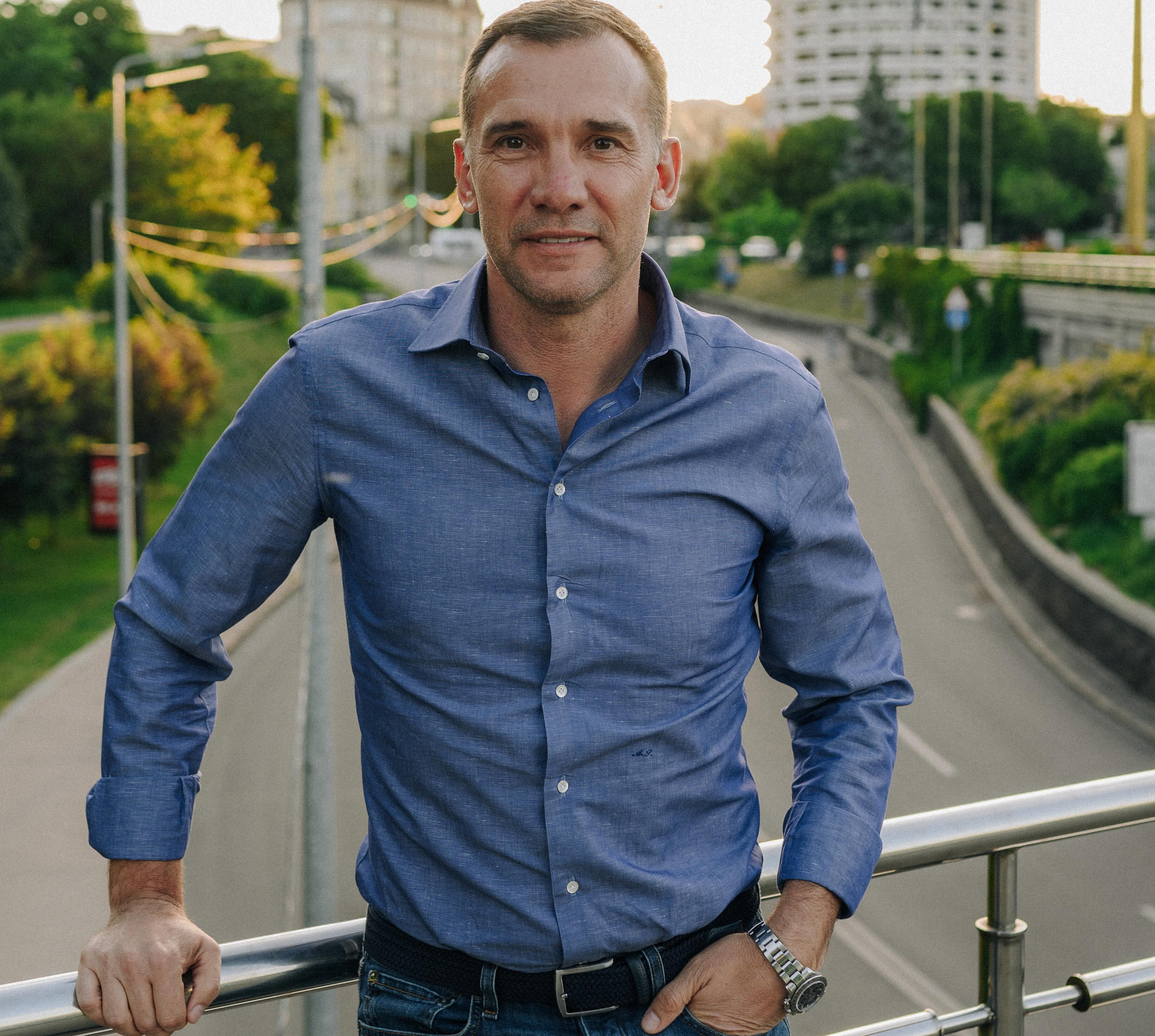 Продовжуй: Шевченко відвідав тренування 17-річного сина, який грає за молодіжну збірну України