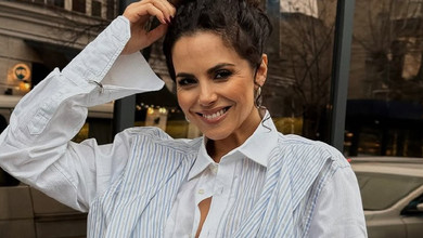 Каменських у білому міні покрасувалася на тенісному турнірі у США