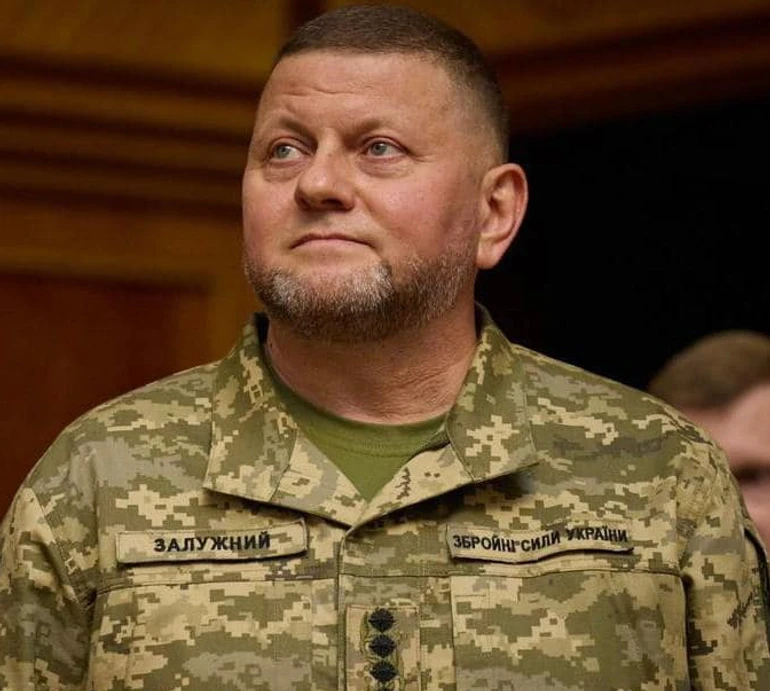 Залужний на тлі українських гір пригорнув до себе дружину для селфі