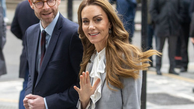 Сірий костюм і чимала торбина: Міддлтон у діловому луці відвідала бізнес-саміт у Лондоні