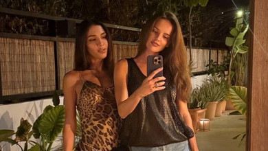 Дімопулос і Андрес показали стильний вечір і спортивний ранок на Ібіці