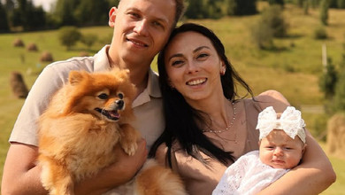 Олімпійська призерка Геращенко з чоловіком і 2-місячною донькою показали ніжності на тлі Карпат