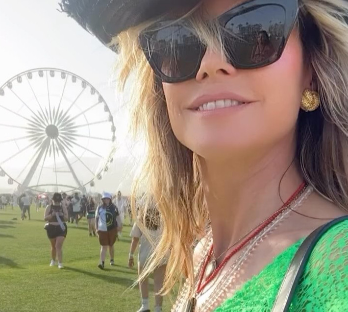 Подружки-тусовщиці: Клум на музфестивалі показалася з молодшою донькою. Рідкісні фото