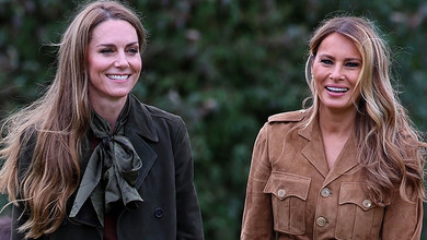 Сільський вайб + тренди: Міддлтон на прогулянку з першою леді США вдягнула затишний осінній лук