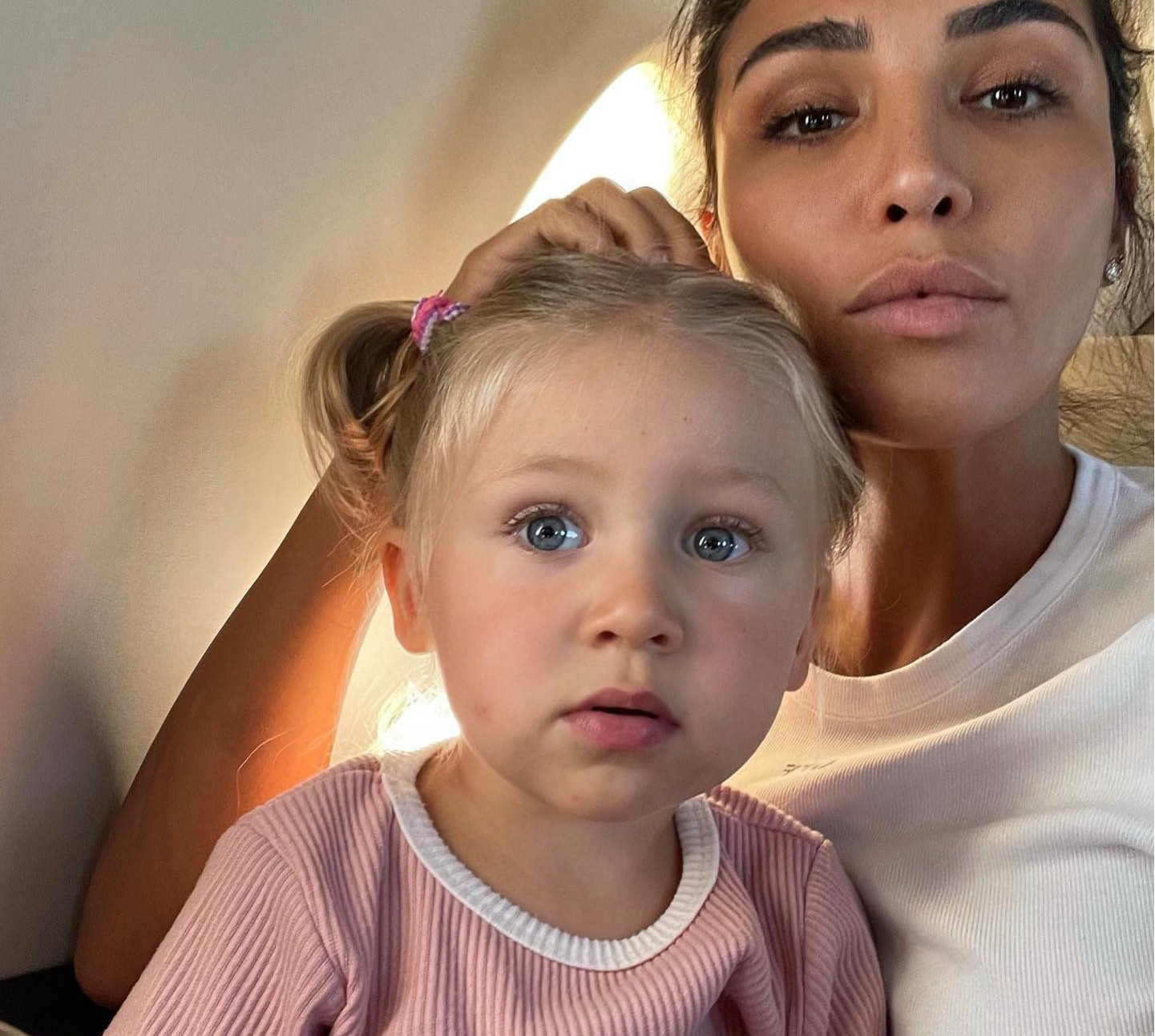 Дімопулос похизувалася своєю спортивною цукеркою на заняттях