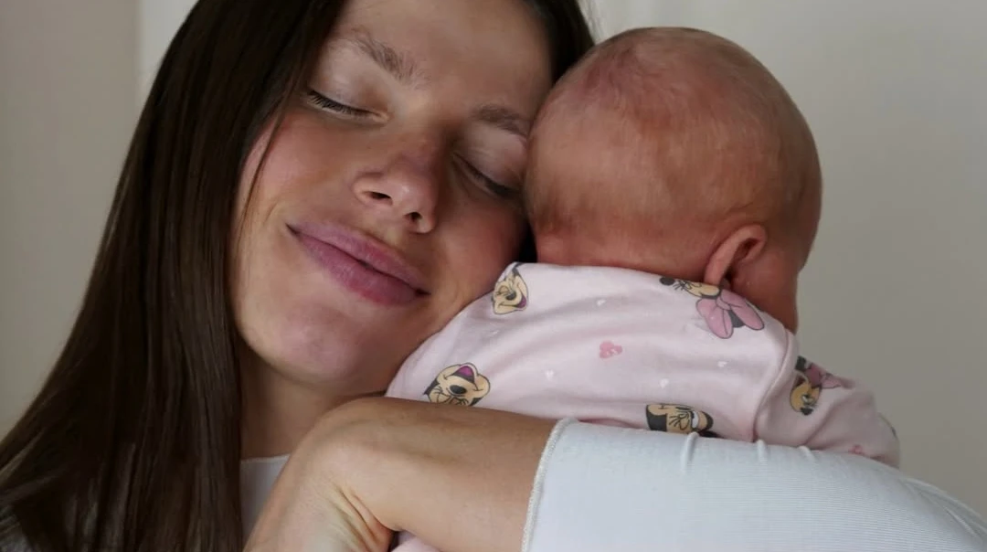 Особливий день: Бех зворушила кадрами з хрещення 1-місячної донечки