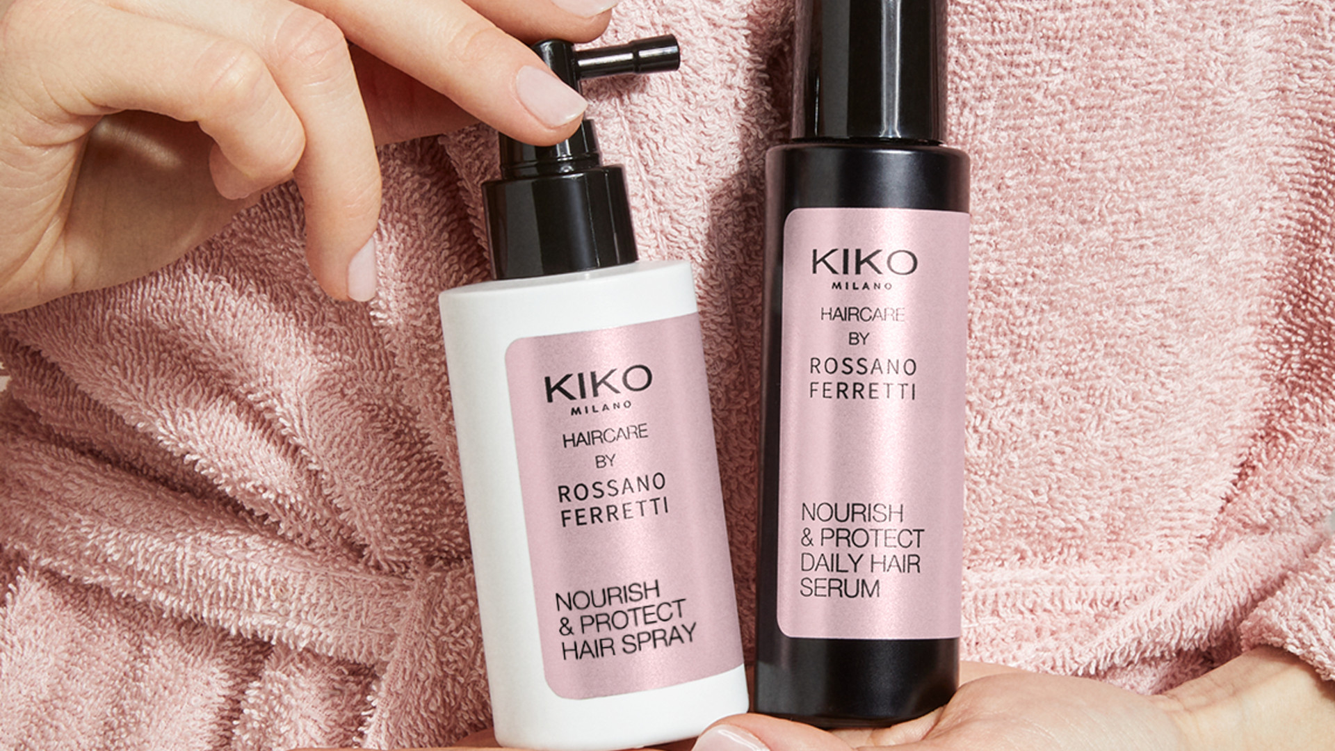 KIKO MILANO разом з Россано Ферреті презентує засоби для волосся