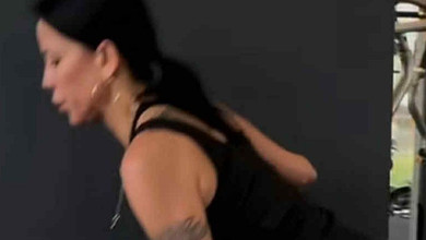 Зайняте тіло - спокійний розум: 47-річна Горова показала своє вибухове тренування. Відео