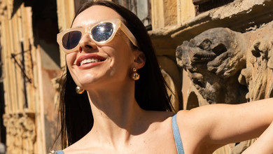 Я в кайфі: Горняк в обтислому ромпері показала, як готується до моря