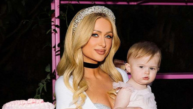 Періс Хілтон у 1-ий день народження доньки влаштувала їй бучну вечірку в стилі Аліси в Дивокраї. Фото