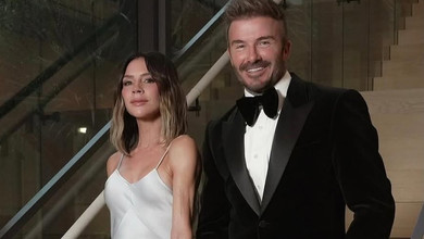 Побудувала наше життя: Бекхем ніжно привітав дружину з нефритовим весіллям та показав її в короні. Фото