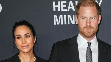 Чорна класика і золотий ланцюг: Маркл у луці за $7 тисяч отримала разом із Гаррі нагороду за гуманітарну діяльність