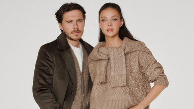 Бруклін Бекхем із дружиною роздяглися для реклами модного бренду. Фото