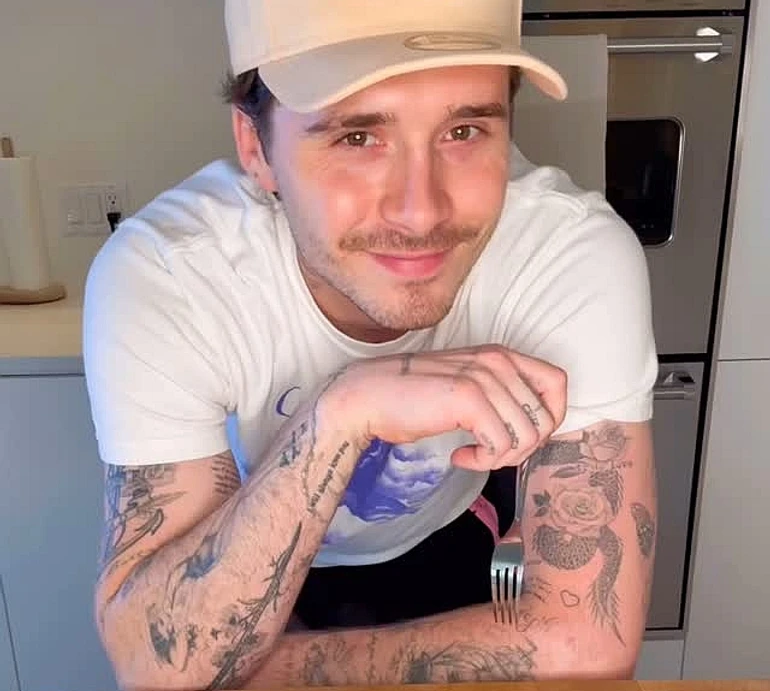 Пропозиція примирення? Член сім'ї Бекхемів уперше за довгий час опублікував фото з Брукліном