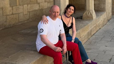 Гордон із дружиною в Баку відтворили сцену з радянської комедії