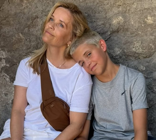 Не перестає дивувати мене: Візерспун привітала молодшого сина з 13-річчям та показала фото з ним