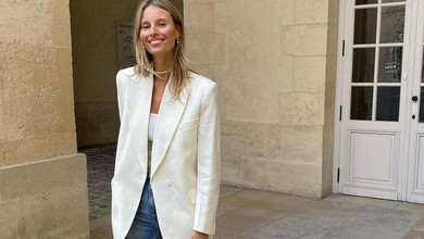 Куртка робочого та спідниця-парео і джинси з білим піджаком: як поєднати тренди в стильні осінні луки. ФОТО
